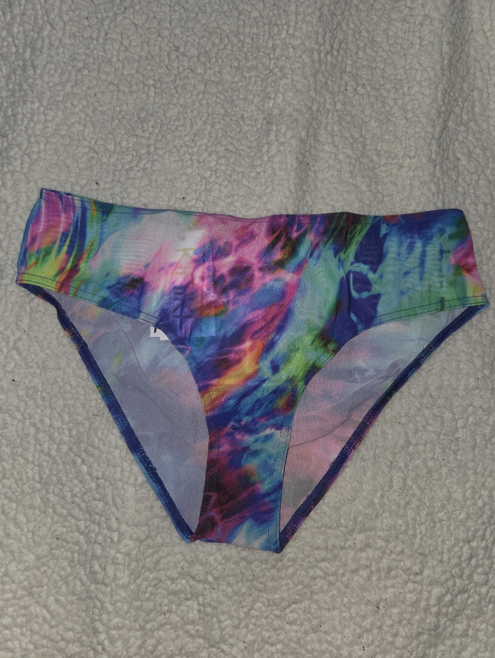 Kiniki Storm Tan Through Tie-Dye Bikini Bottoms US Size 10